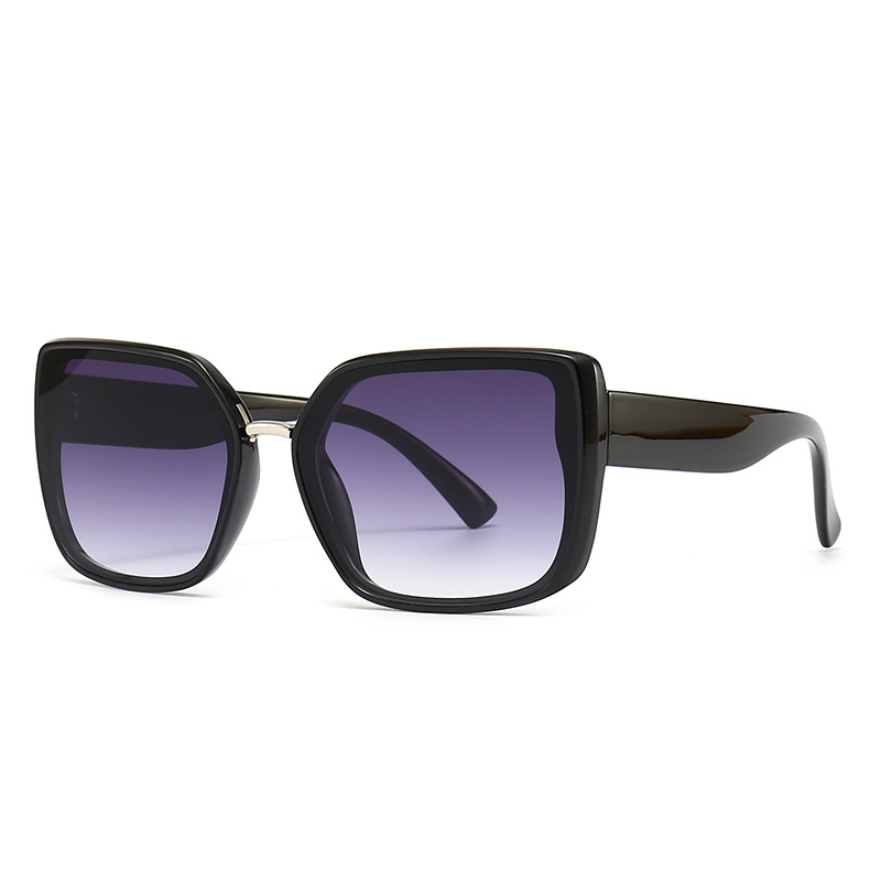 2023 new square large frame sunglasses modern retro progressive color cross border sunglasses 9110_voghion.com
