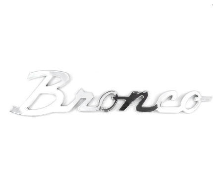 Aplicable a la etiqueta de hoja de Ford Ma Alphabet ABS Bronco Alphabet Inglés Etiqueta de cola