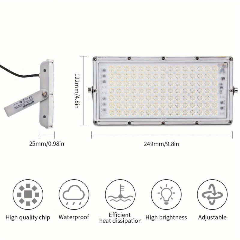 U 519 led Flood Light Outdoor Module Spotlight Garden Yard