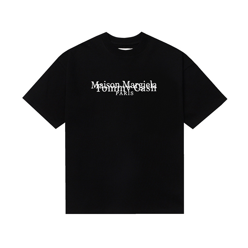 24SS 新デジタルパターンラウンドネックメンズとレディースのトレンディな半袖コットンカジュアル T シャツシリーズ|undefined