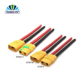 定制插头公连接器带护套外壳适配器电缆12AWG 150mm 电缆线束加工