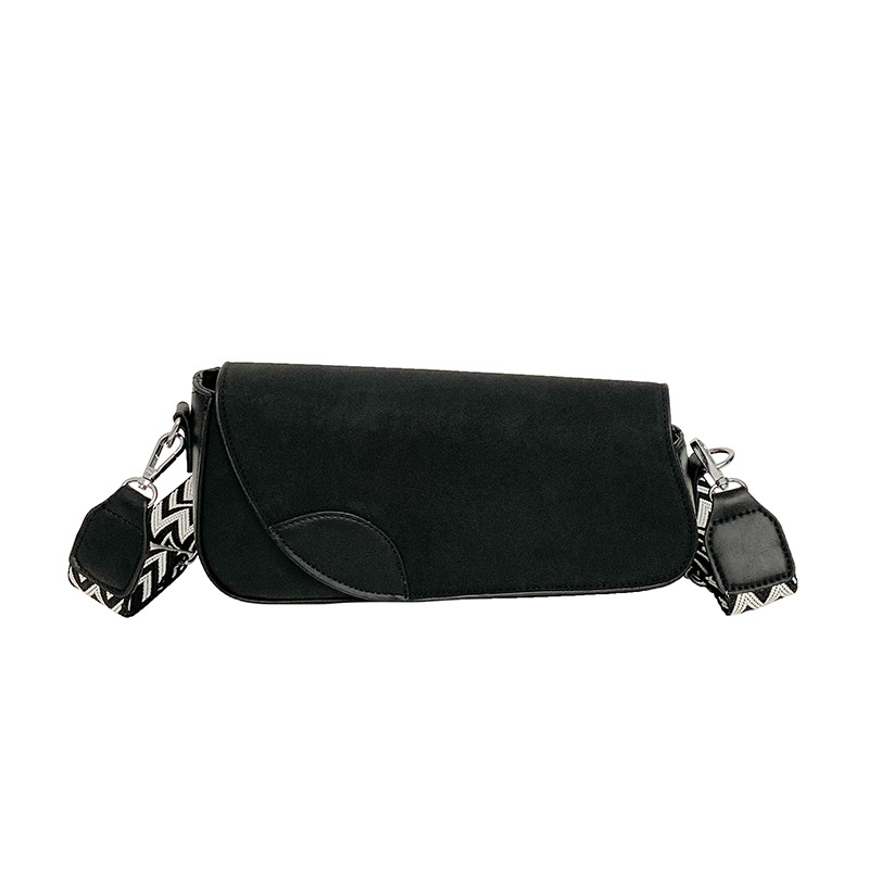 Bolsos pequeños con textura transfronteriza 2025 verano nuevo estilo bolso femenino diseño de nicho bolso de hombro retro bolso de mensajero con correa de hombro ancha