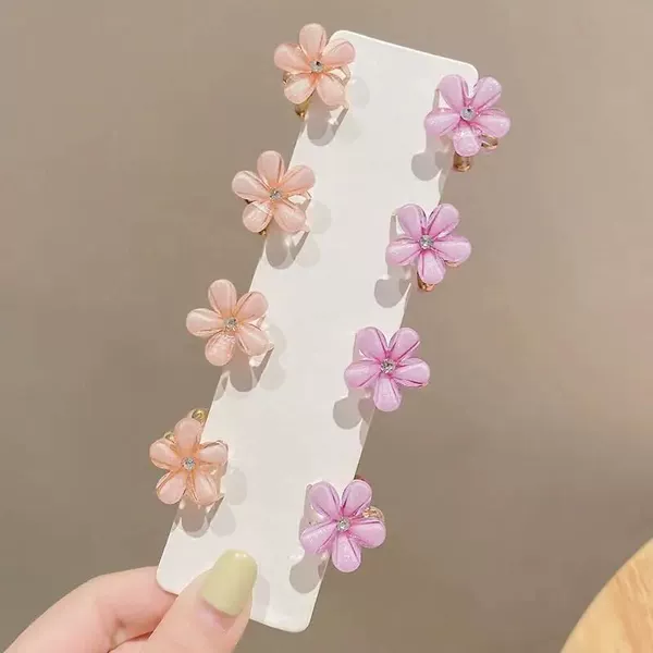E52-pink and purple 8 pieces