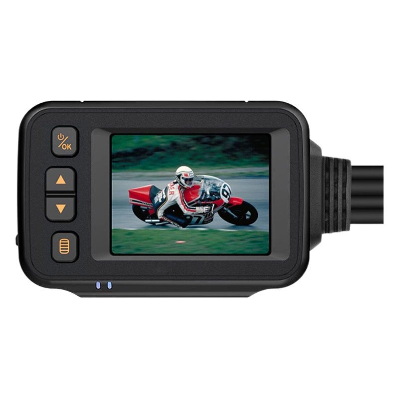 Оптовый мотоцикл вождения рекордер 720p HD передний и задний объектив водонепроницаемый мотоцикл езда рекордер камеры