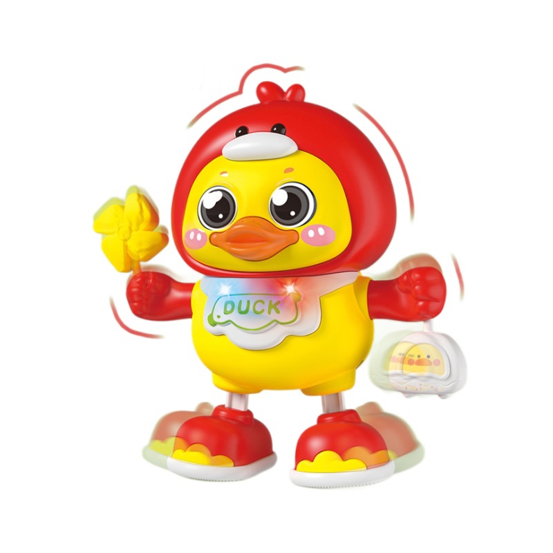 Nuevo transfronterizo baile eléctrico música caminando pequeño piquete de luces para niños cantando juguetes de muñecas eléctricas al por mayor