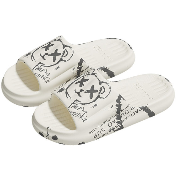 Bathroom Non-slip Slippers Men's Summer Cute Cartoon Men's Indoor Household Home Soft Bottom Slippers Women's Summer Wholesale