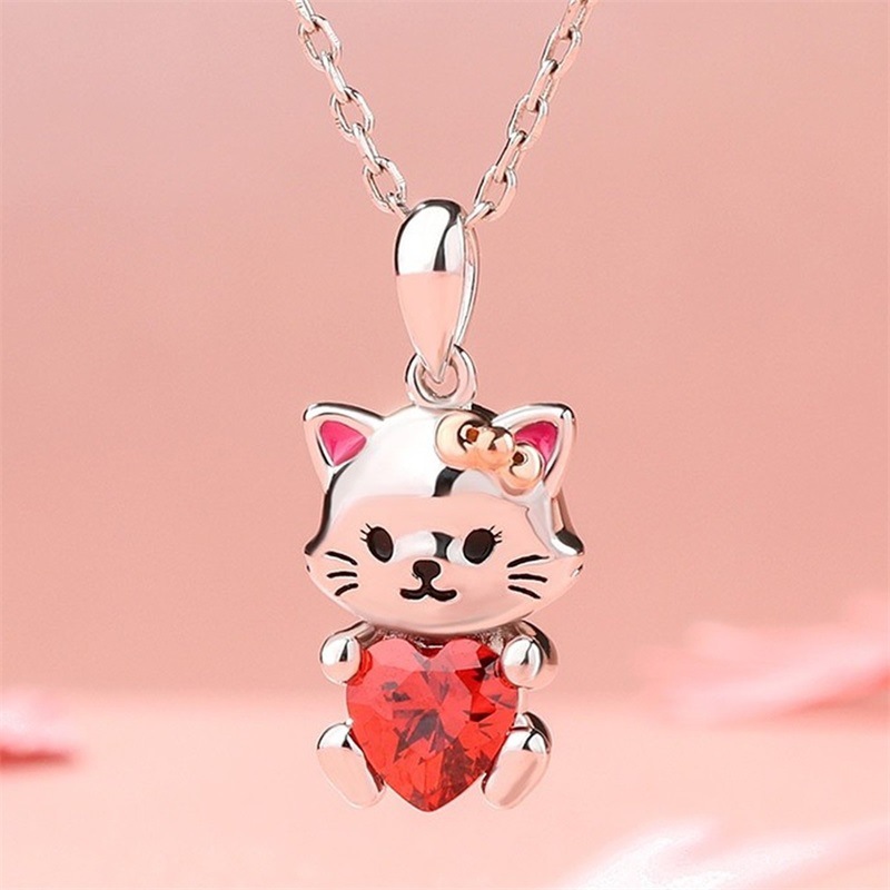 Love Cat Necklace Image 2