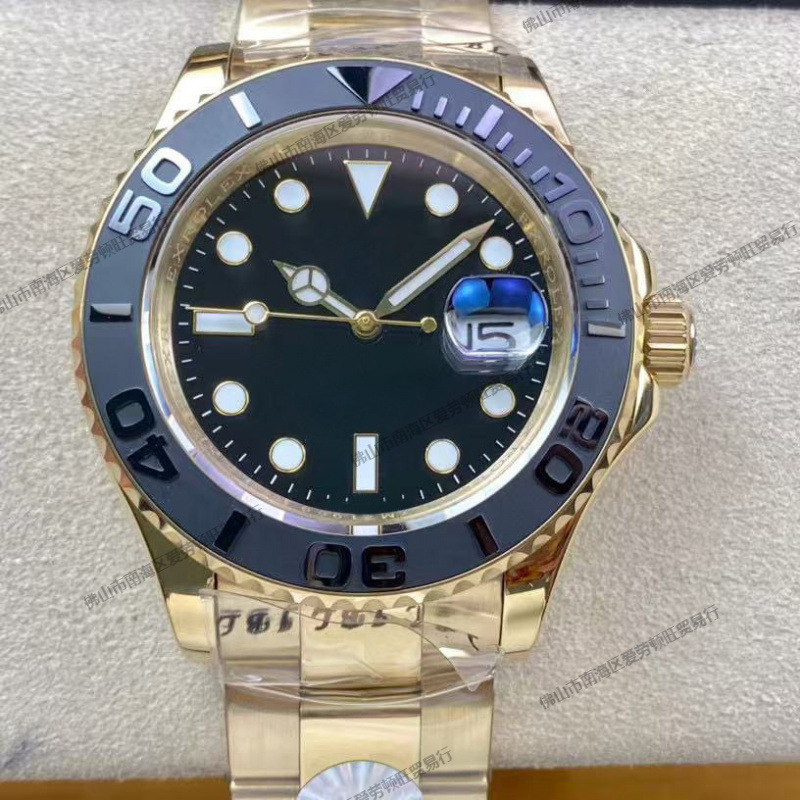 Rolex 126622 Gray Yacht Luminous Calendar Rubber Strap 40mm Automatic Mechanical Men's Luxury Watch