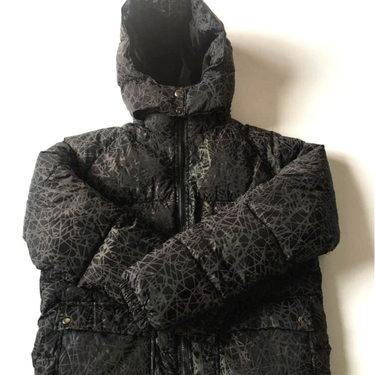 Amazon Arco Iris luminoso con capucha Abrigo acolchado de algodón más el tamaño de la chaqueta de algodón acolchado