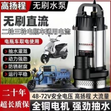 �oˢֱ����ˮ��48V/60V/72V��늄��ƿ܇ˮ�øߓP�̳�ˮ�ÙC�r��
