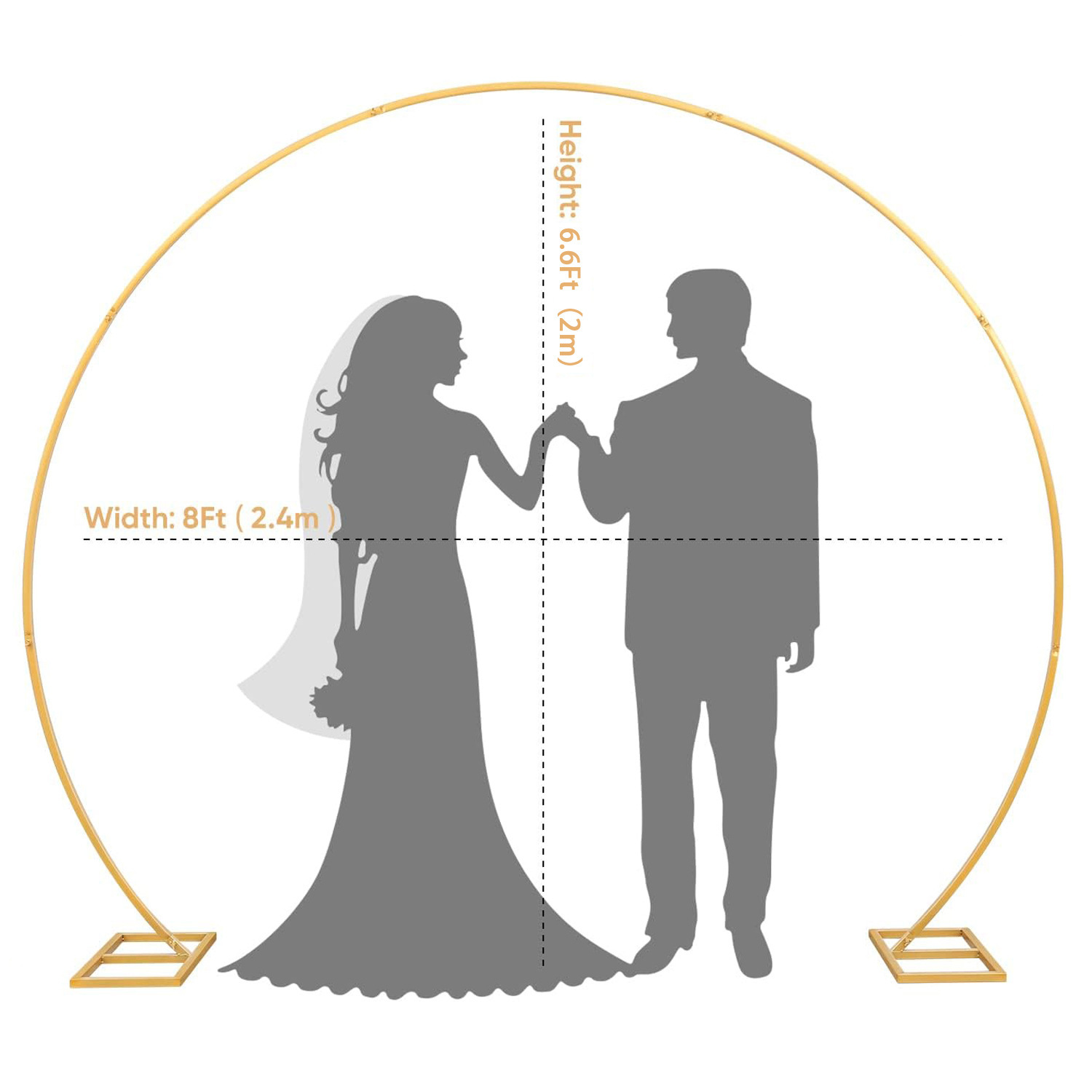 arco de metal para boda de hierro forjado arco semicircular soporte de césped estante de flores circular props decorativos especiales