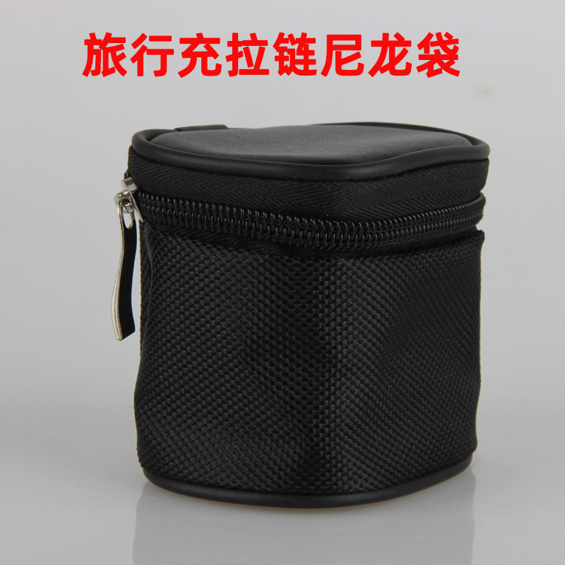 转换插头收纳袋拉链袋尼龙袋手机线袋牛津布整理袋储物袋便携迷你