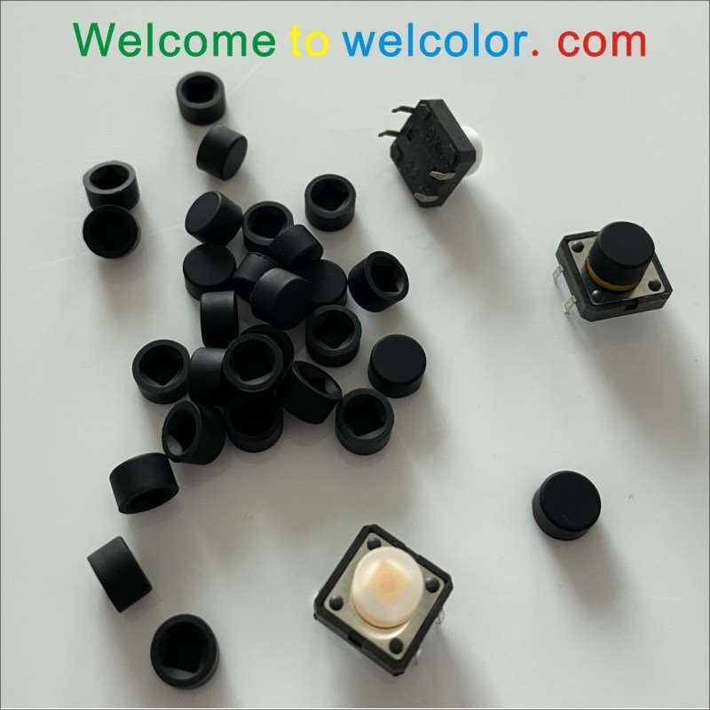 4.0 3.7mm ΢���ᴥ����B3F-4055 ���𽺰�ť���ķ�Բñ �����ָ�