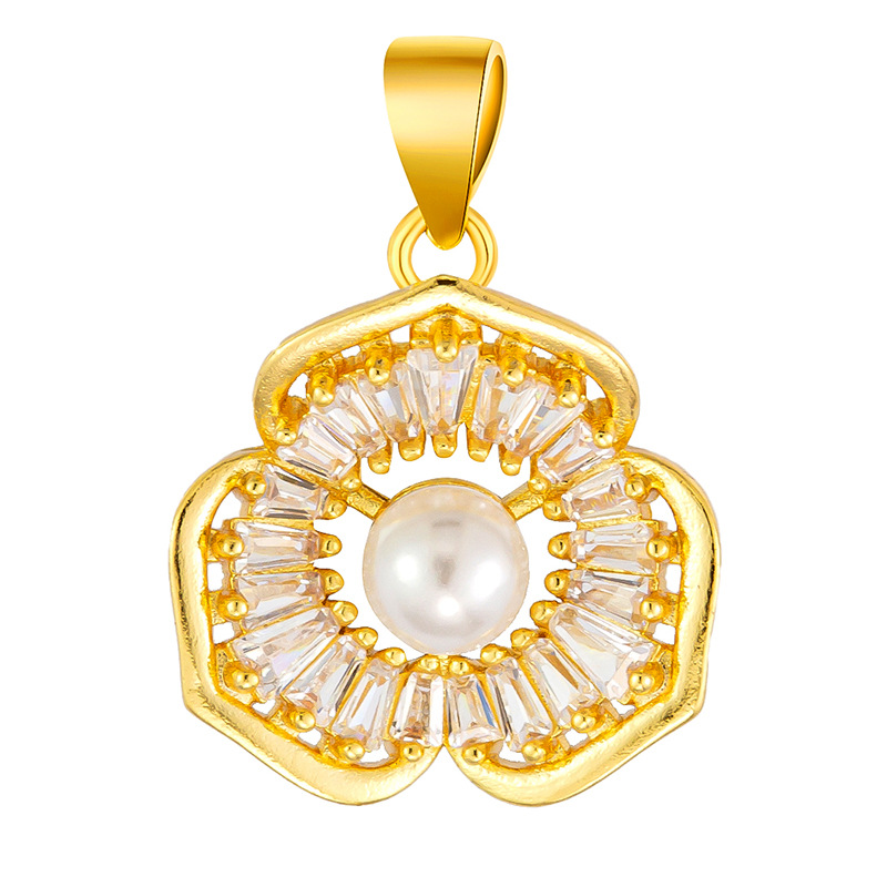 Antiguo método oro goteando aceite azul quemado colgante cuentas Dios de la riqueza atrapador de sueños flor cuentas de tambor accesorios de bricolaje joyería de transferencia