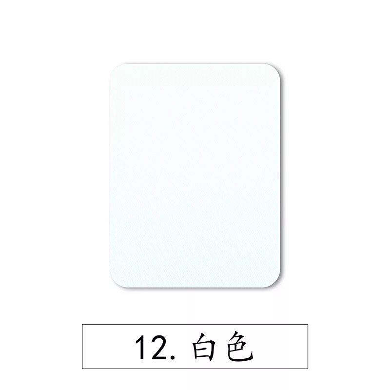 Color rectangular imitación parche de denim parche de planchado rodilla codo parche de tela de reparación de decoración de corte aleatorio