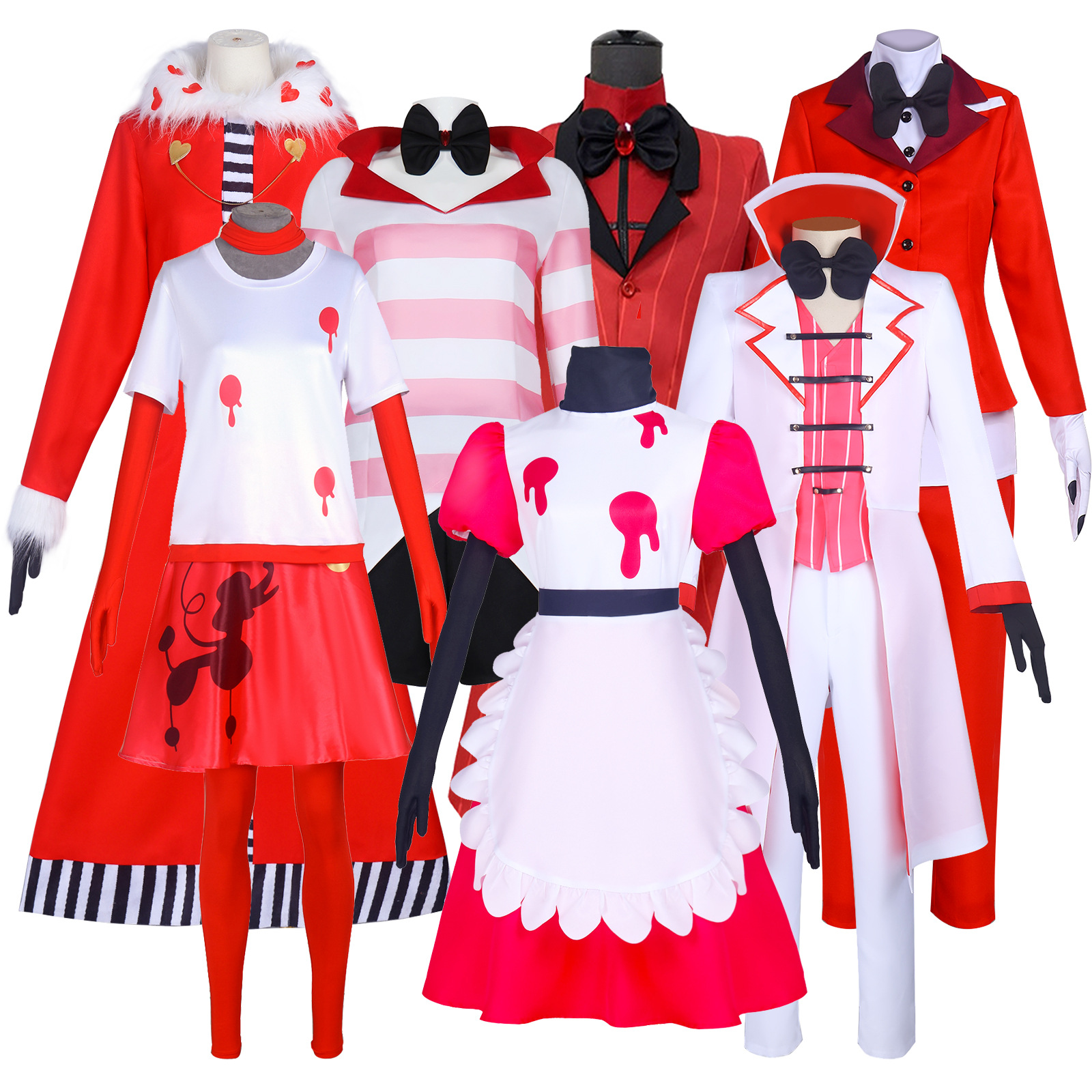 新款货源美剧地狱客栈cos服地狱客栈阿拉斯托cosplay服装批发