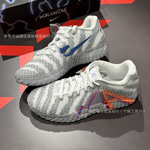 莫兰特3代白灰气垫缓震实战篮球鞋JA3 EP三代低帮运动网布蓝球鞋