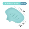 Green soap holder