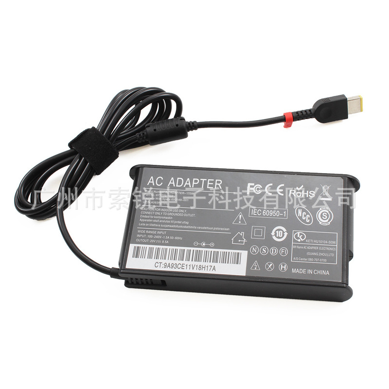 SuitAble for LenoVo ThinkPAd 170W Ac AdApter ShAped 20V8.5A USB Notebook ChArger