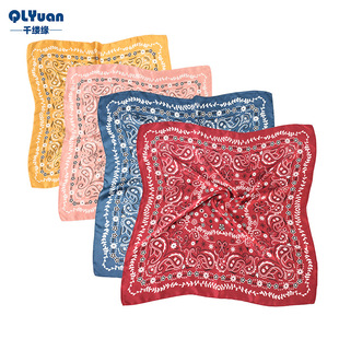 Spring and Summer elegant all-match floral cashew small square scarf Korean style 70 decorative small scarf scarf wholesale
