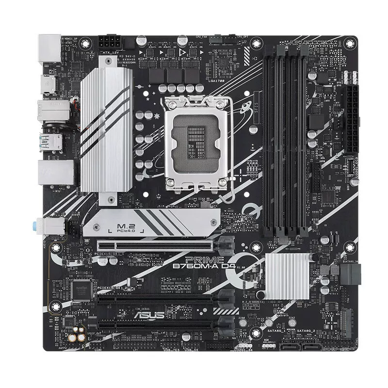 Материнская плата совместимая с ноутбуком Asus, 760M, DDR4, для 13400