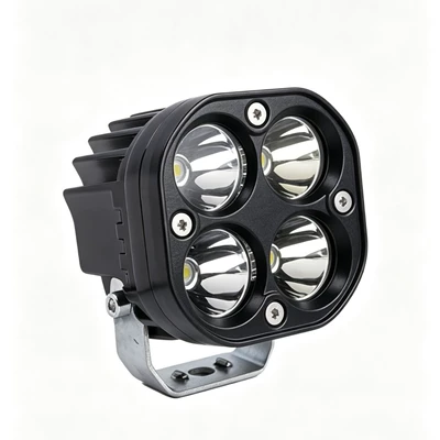 White Light Off-Road Vehicle Modified | Ön faralar