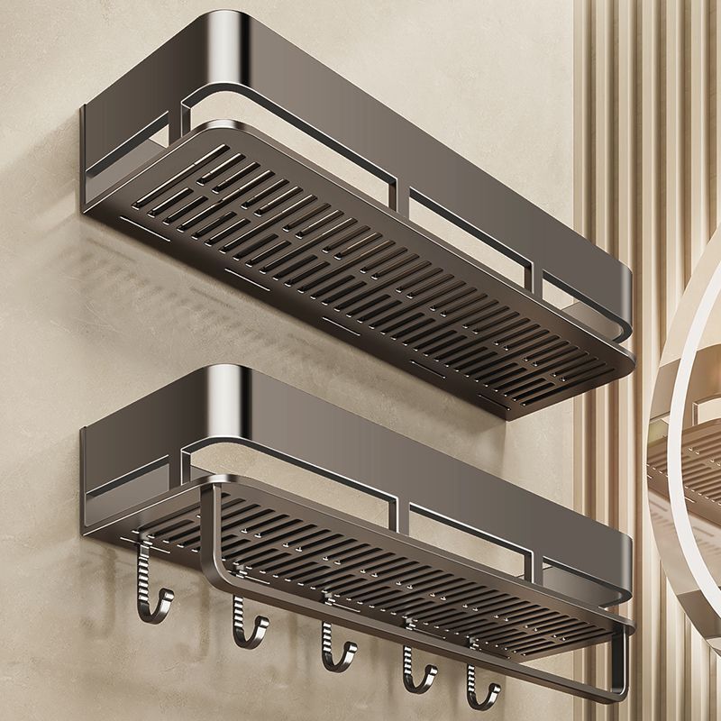 Gun Gray Bathroom Storage Rack, No-Drill Wall-Mounted Toilet Washroom Vanity Wall-Mounted High-End Storage Rack Gun Gray Bathroom Storage Rack, No-Drill Wall-Mounted Toilet Washroom Vanity Wall-Mounted High-End Storage Rack