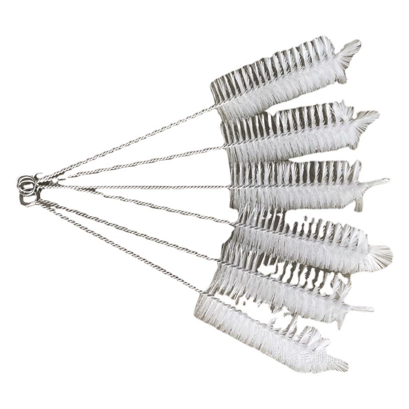 Щетка для чистки из нержавеющей стали 304, прямые поставки с завода, для детских бутылочек и лабораторных пробирок