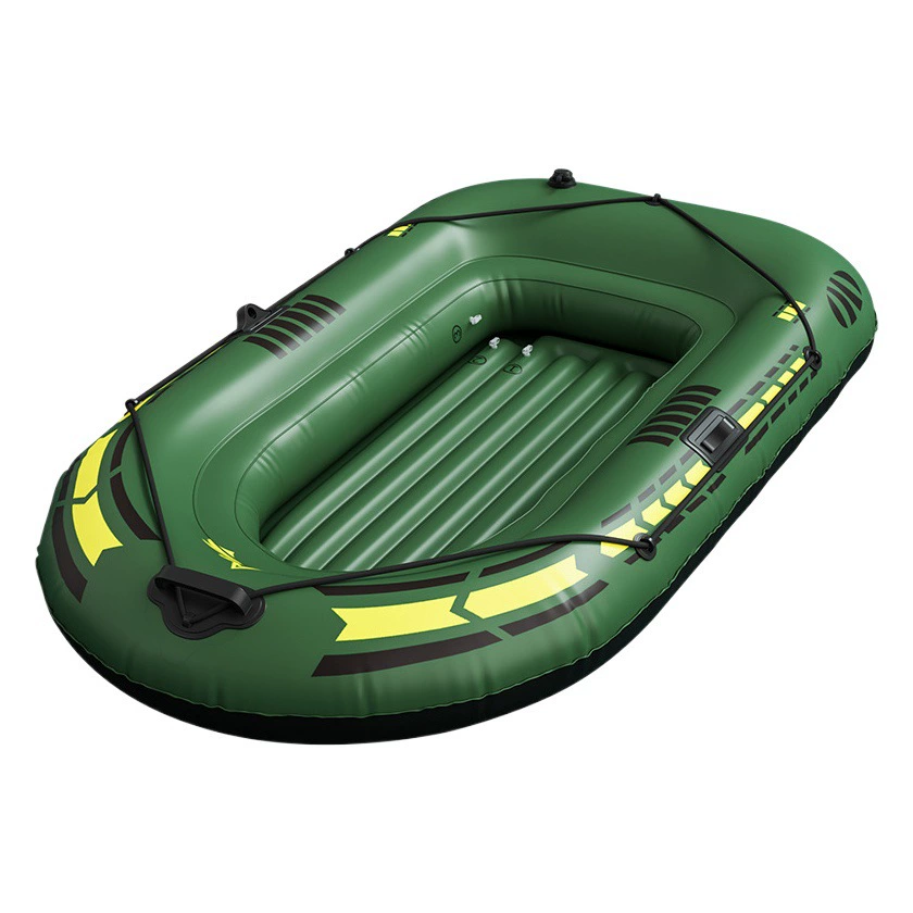 Толстый армейский зеленый надувной катер надувной каяк армейский зеленый двойной рыболовный катер штурмовая лодка водная дрифт резиновая лодка