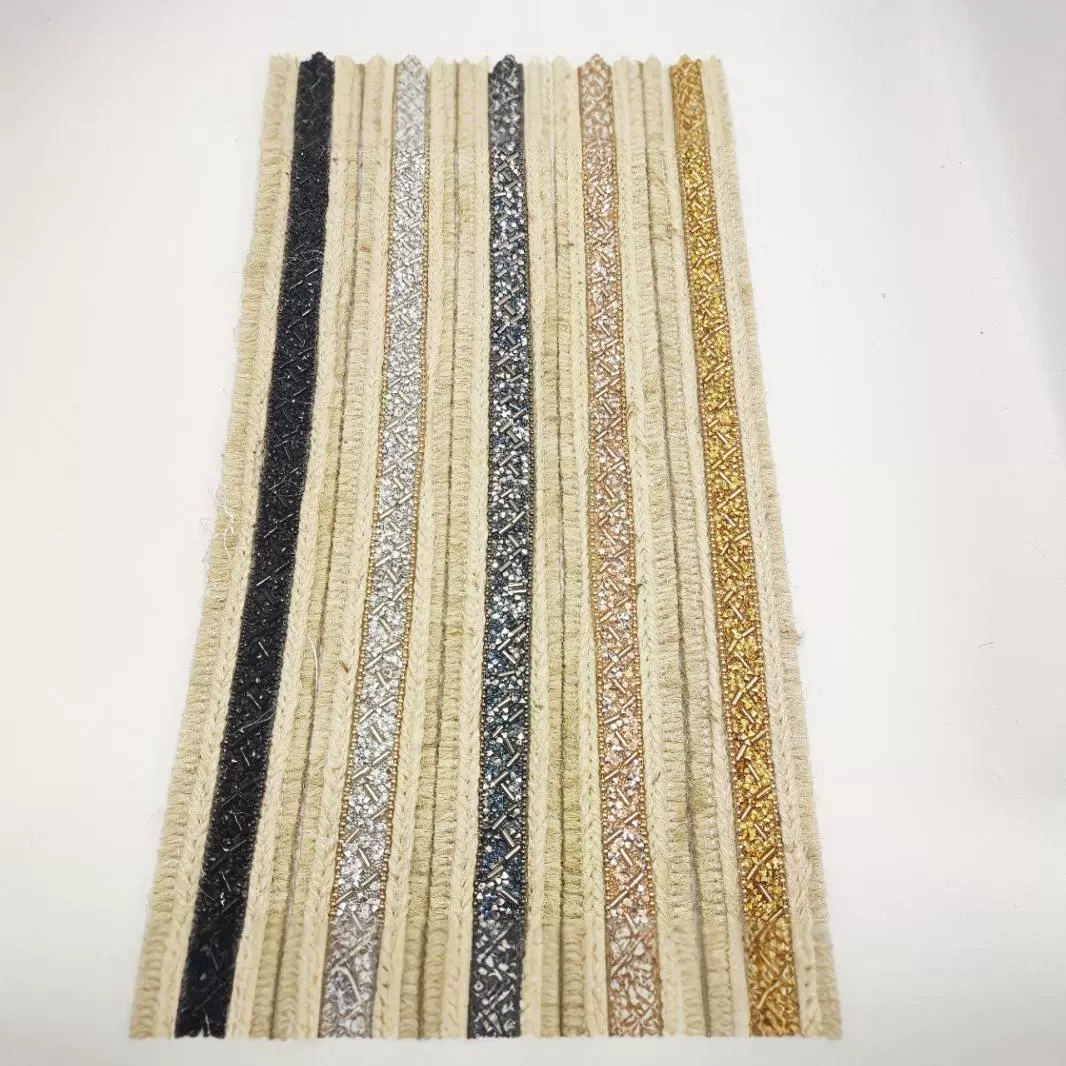 Плетеная лента верхняя ручная тканая механическая плетеная полоска дрель может быть плетен