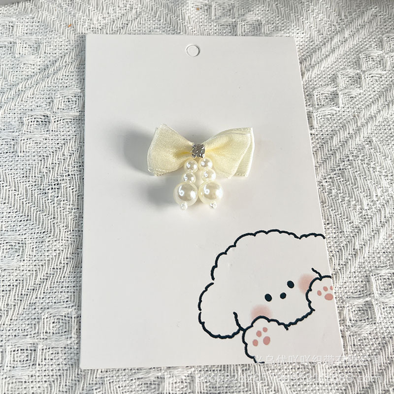 爆款蝴蝶结鞋袜饰品配件银色绑带发饰吊坠diy手工鞋服装辅料|undefined