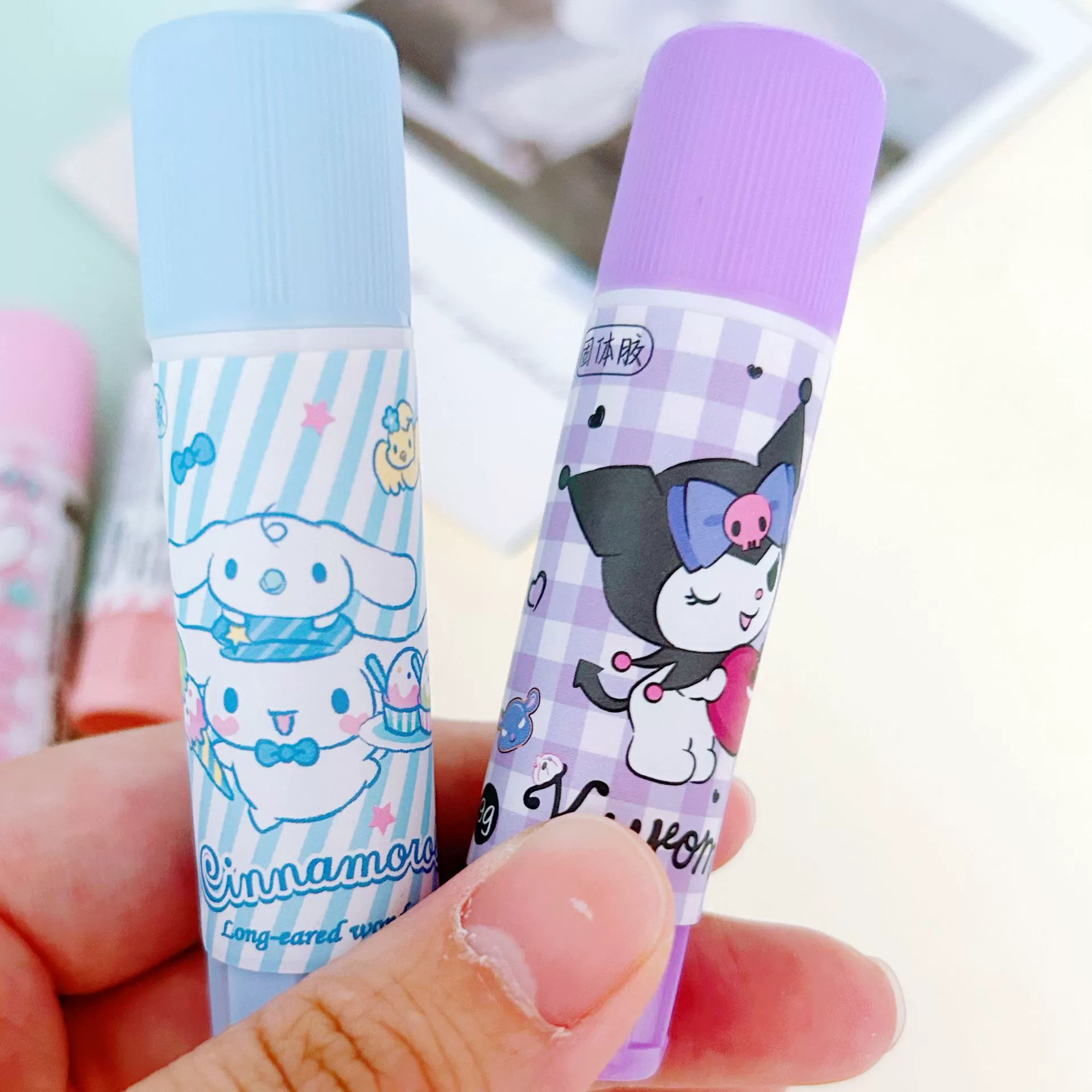 Sanrio, клей-стик, канцелярия милыми мультяшками для учащихся начальной школы, опт