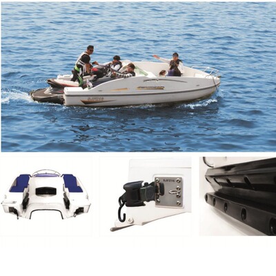 新款水上娛樂運動6座摩托艇組合船 組合摩托艇