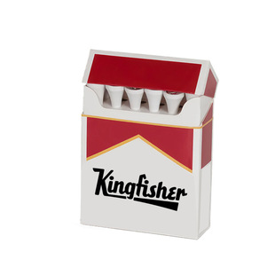 Cross-Border Golf Supplies Accessories Creative Packaging Box Custom-Made Golf Plastic Ball Spike Tee Set Cigarette Box Customization
