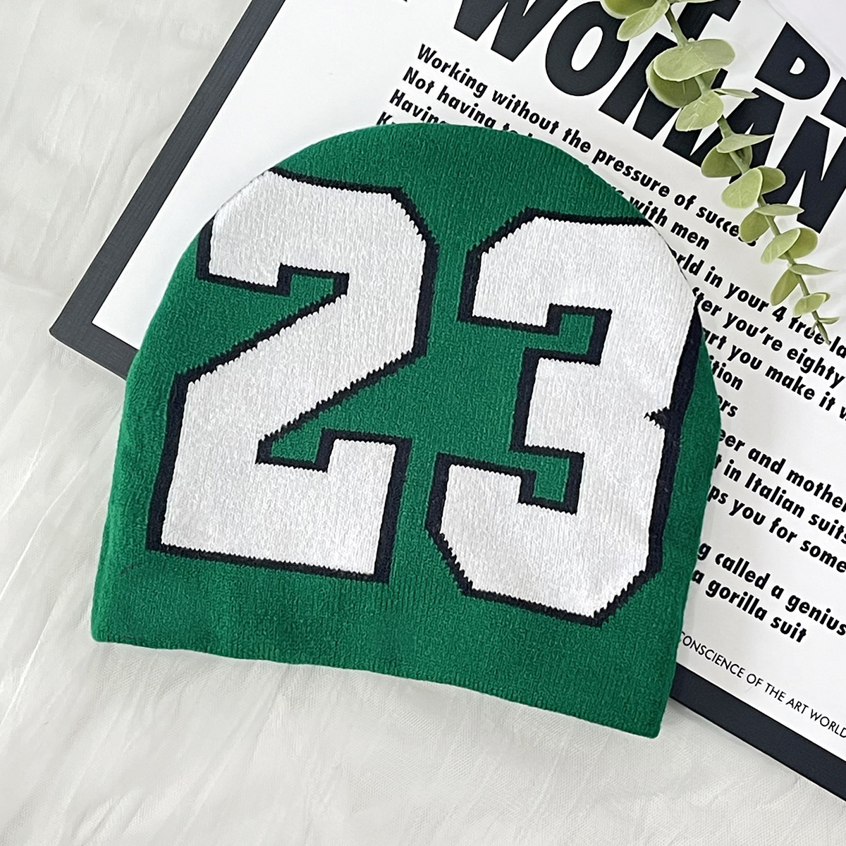 Männermütz 23 digital Muster neien Hot Selling Trend Casual villsäiteg groussen Kappumfang Show Gesiicht kleng gestrickt Mütz_voghion.com