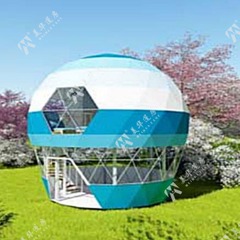 熱気球形テント星空ドーム二重球異形創意民宿観光スポットホテル