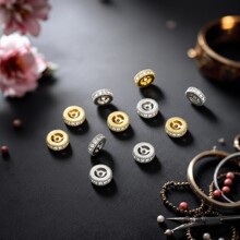 18K��΢��ʯ�X݆����DIY����ɢ��������錚�Ʒ����������l