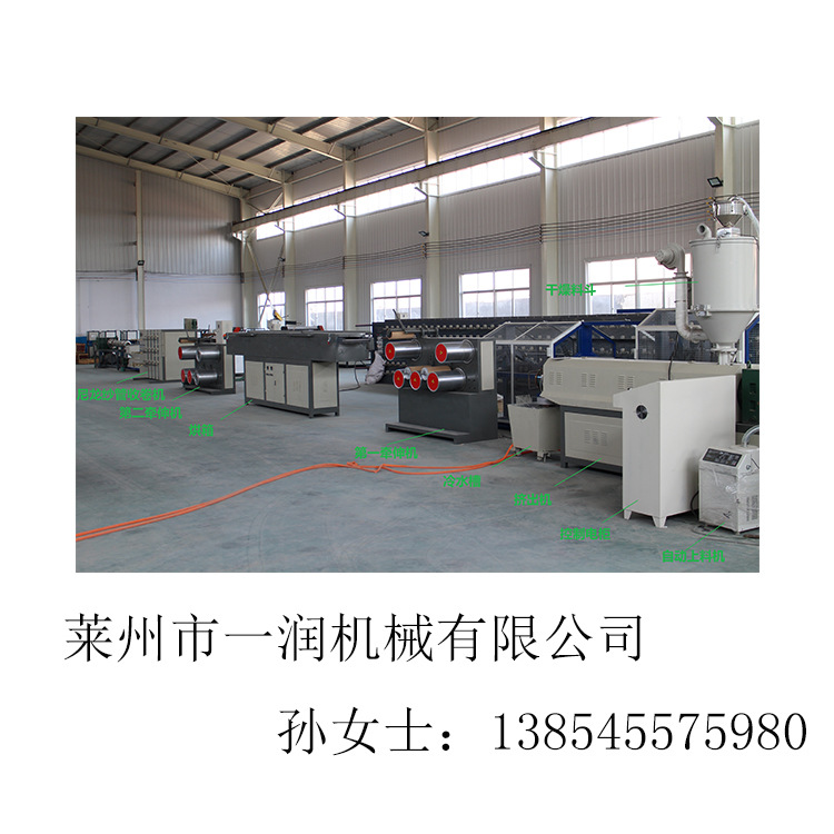 莱州厂家  80型亚麻丝扁丝拉丝机组  PPPE亚麻丝南韩麻拉丝制绳