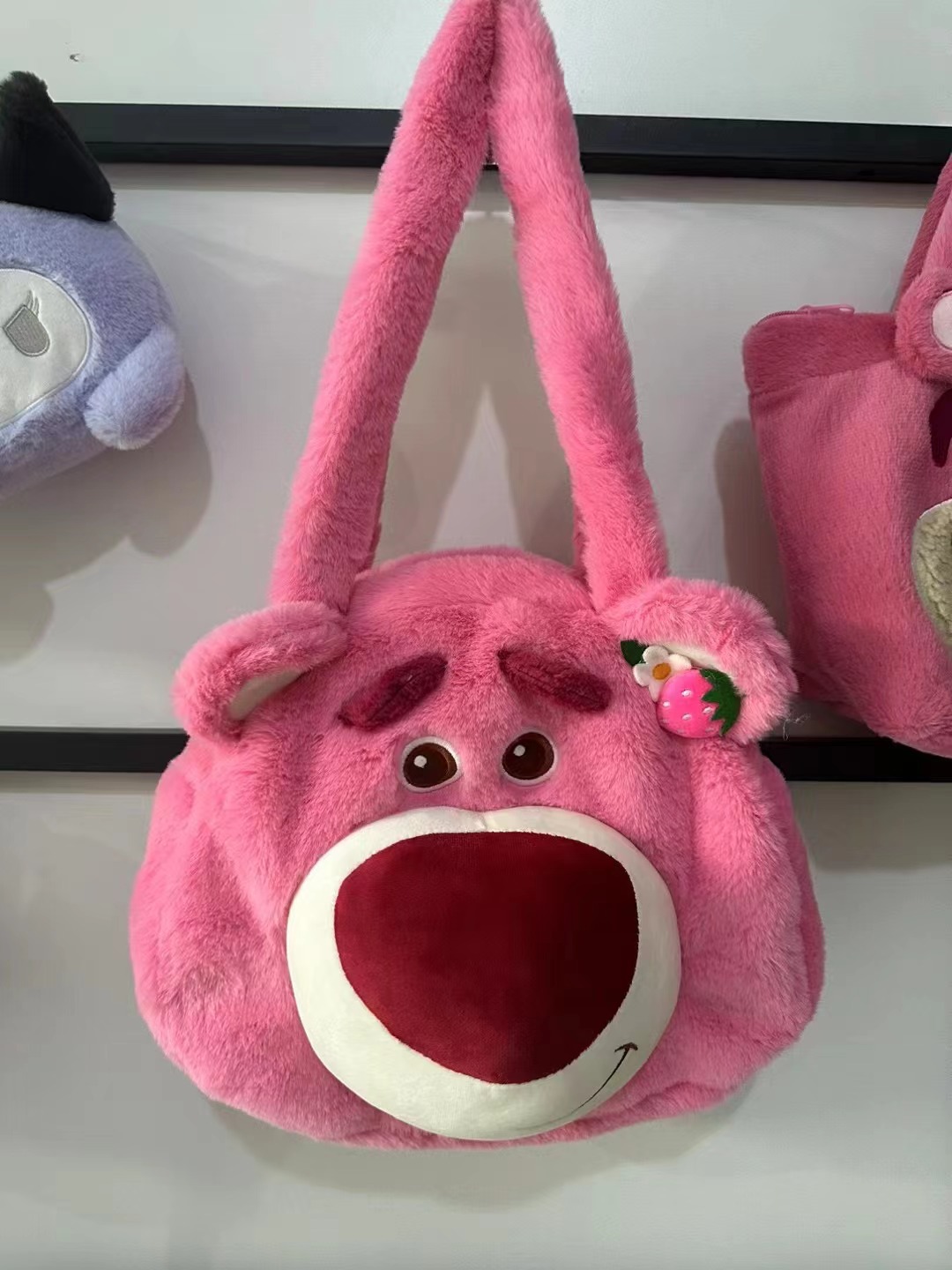 Comercio exterior nueva bolsa de felpa, muñeca, bolso, máquina de agarre, máquina de garras, intercambio de muñecas, muñeca de oso, ciudad de videojuegos, intercambio de mochilas