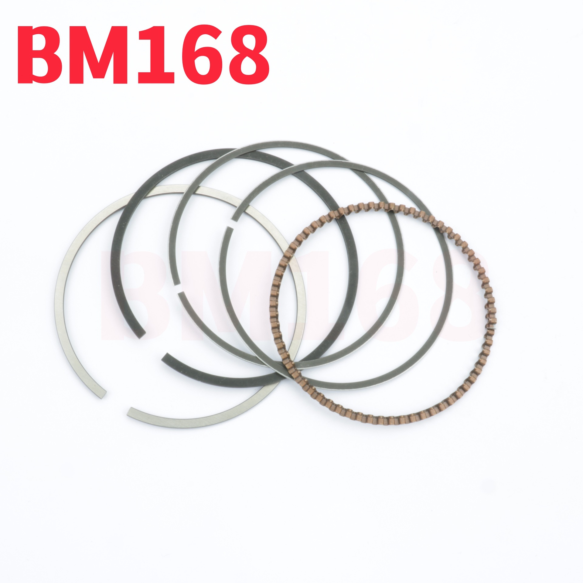57mm piston ring suitable for motorcycle Haojue Suzuki EN125 HJ 125 125cc piston ring suit