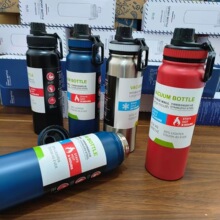 大容量304不锈钢保温杯户外运动太空壶登山便携式旅游壶印logo