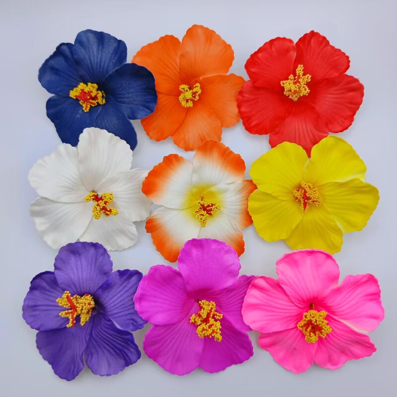 Wholesale 10cm Eva Artificial Plumeria Flower, Hibiscus Flower, Hawaiian Flower, Wedding Corsage, Hair Accessory, Dried Flower in Stock