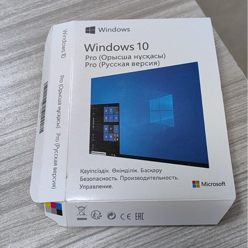 Russian + Kazakh (Bilingual) Win 10 Pro Operating System Software Bilingual Russian + Kazakh (Bilingual) Win 10 Pro Operating System Software Bilingual