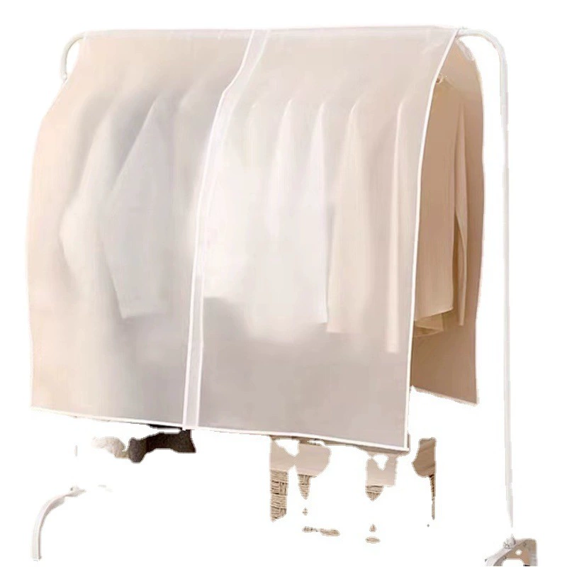 Одежда Пылезащитный чехол Ткань Пылезащитный чехол Прозрачный подвесной шкаф Чехол для одежды Костюм Чехол для пальто Пальто Подвесная сумка Пыленепроницаемый дом