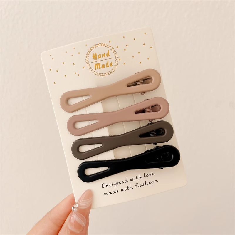 Meilad clip para el cabello para mujeres 2025 nuevo red lateral bang clip para el cabello frente clip para el cabello BB clip para el cabello