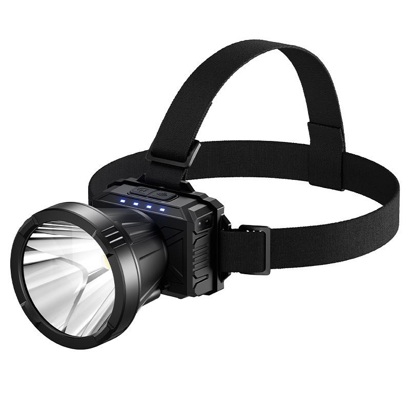 Lámpara de fuego fuerte luz remota inducción montada en la cabeza led recargable al aire libre luz de emergencia personalizada al por mayor