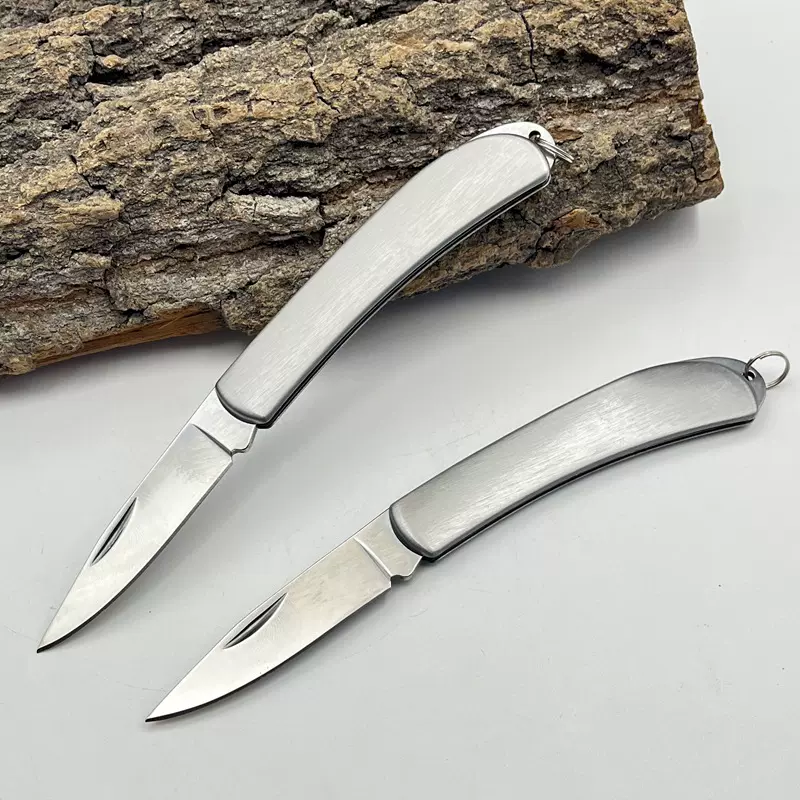 阳江户外折叠水果刀便携口袋刀具全钢安全小刀旅行露营钥匙刀批发