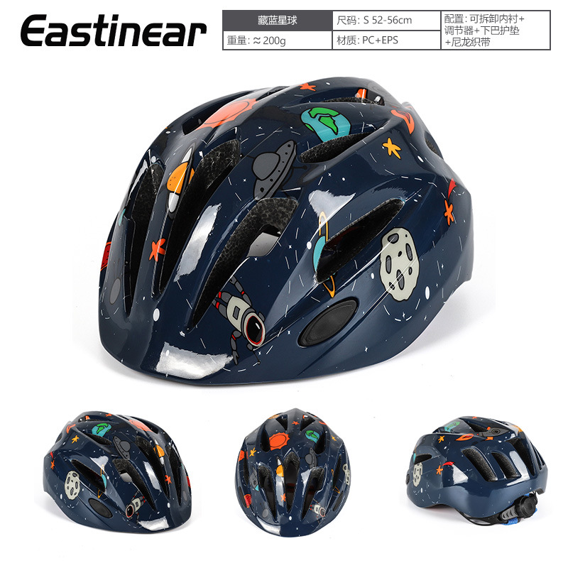 Детский шлем Eastinear HT-20 Синяя акула