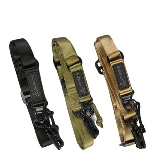 Cross-border AliExpress MS2 Double-point Tactical Strap Task Rope CS Multi-function Safety Rope Water Bomb Gun Quick Detach Lanyard