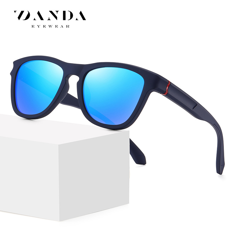 Transfronterizo nuevas gafas de sol de los hombres de viaje de conducción gafas de sol polarizadas TR7555 moda europea y americana gafas de sol casuales al por mayor